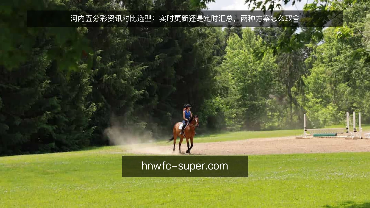 河内五分彩资讯对比选型:实时更新还是定时汇总,两种方案怎么取舍